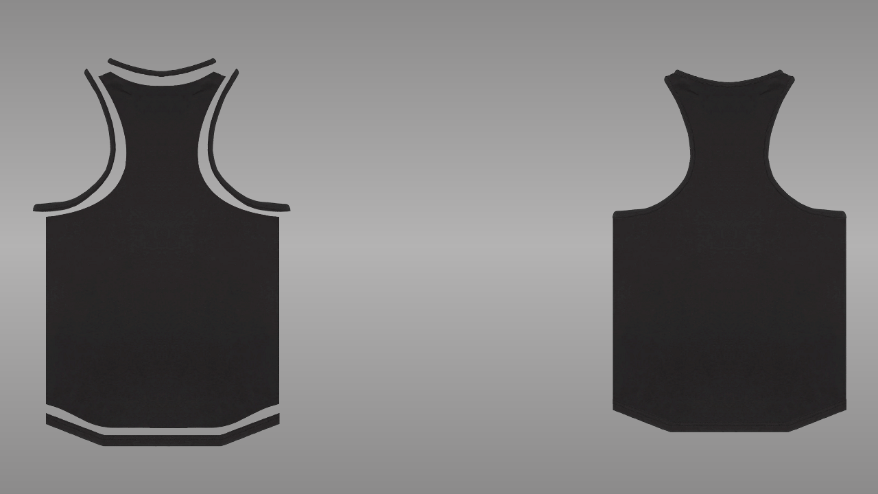 Stringer vest deconstructed - back