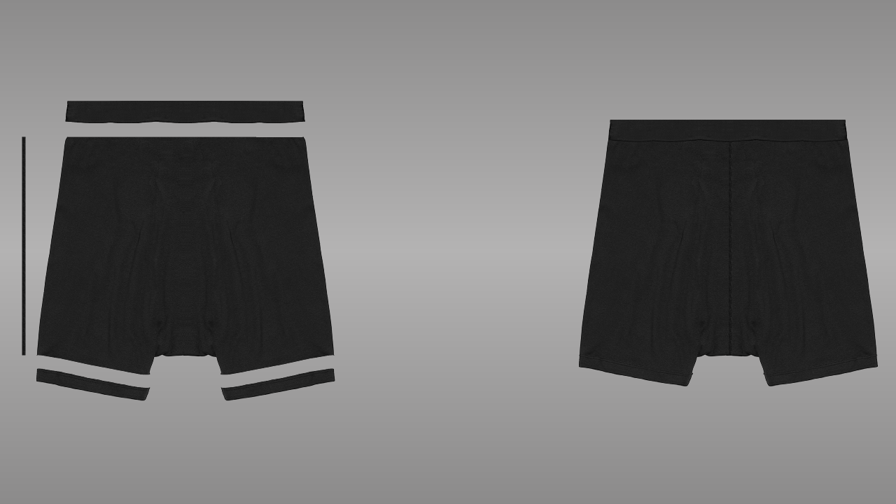 Boxer shorts deconstructed - back