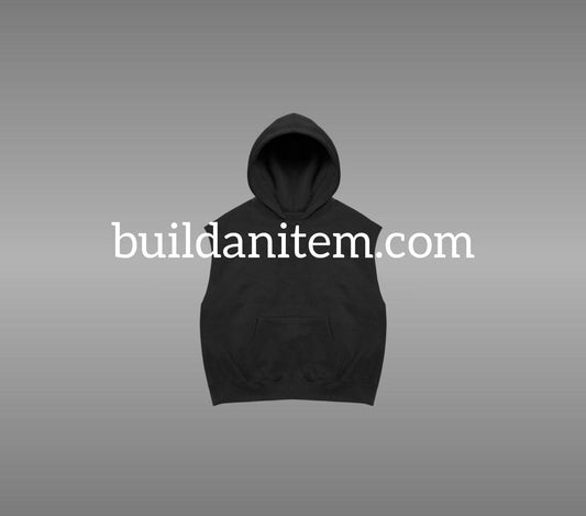 Front: Black jorts mockup PSD front view streetwear
