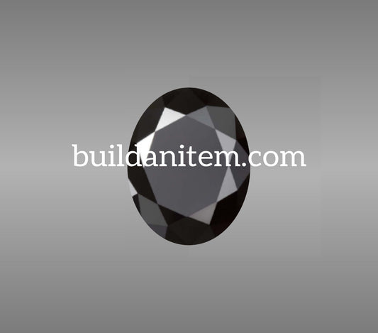 Appliqué: Black citrine gemstone mockup PSD streetwear
