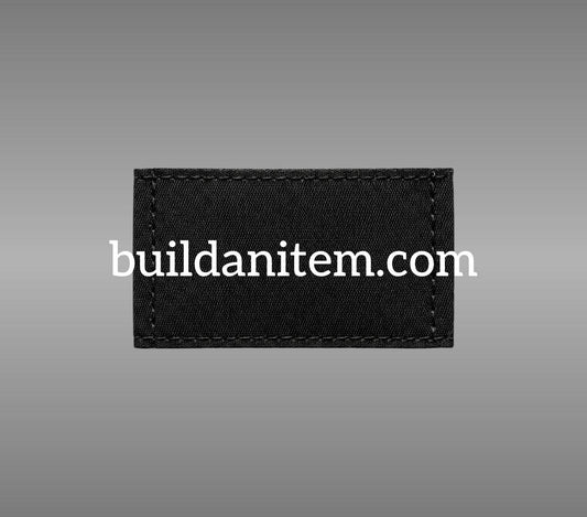 Texture: Black straight cut label mockup PSD streetwear
